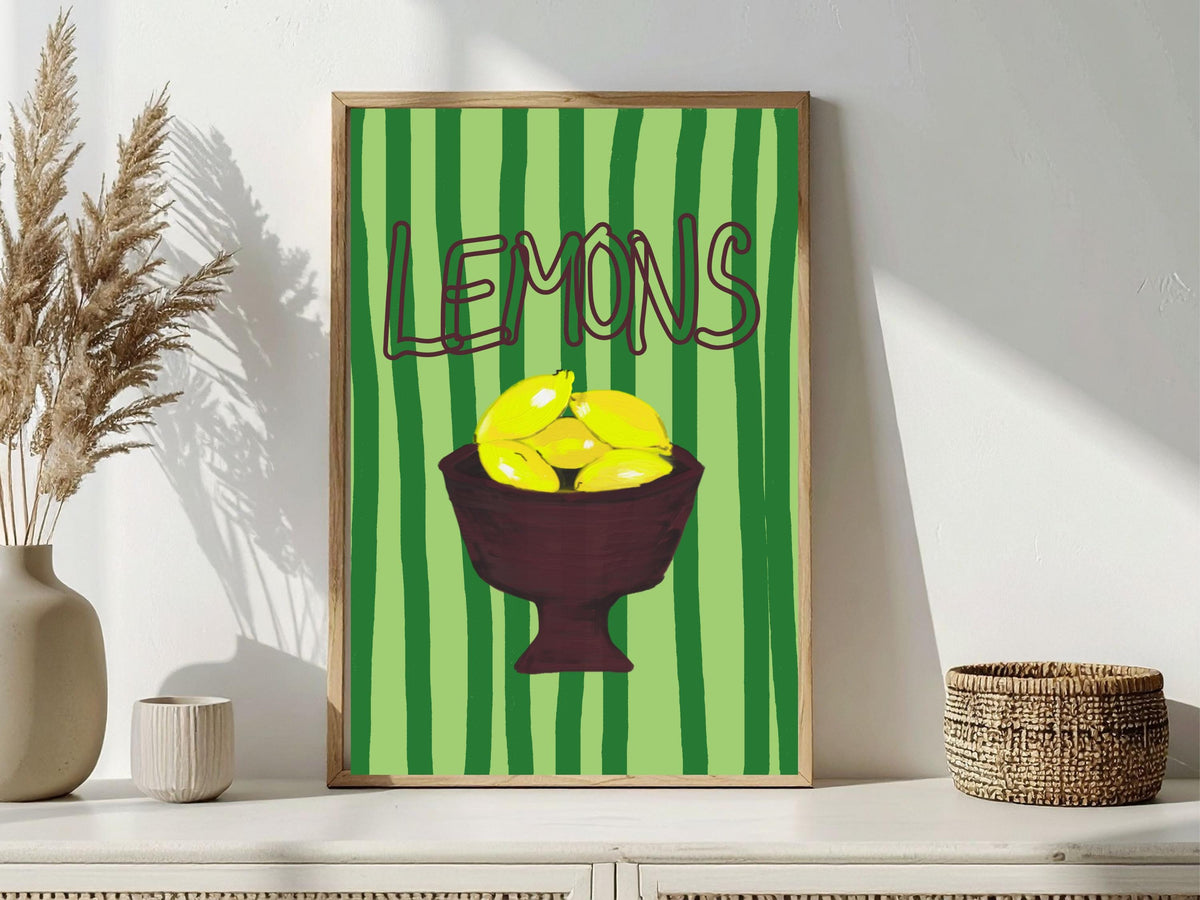 Lemons Print