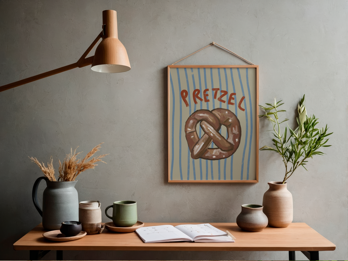 Pretzel Print