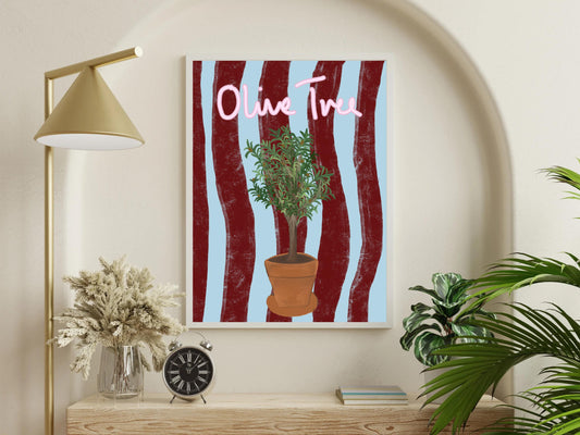 Olive Tree Print