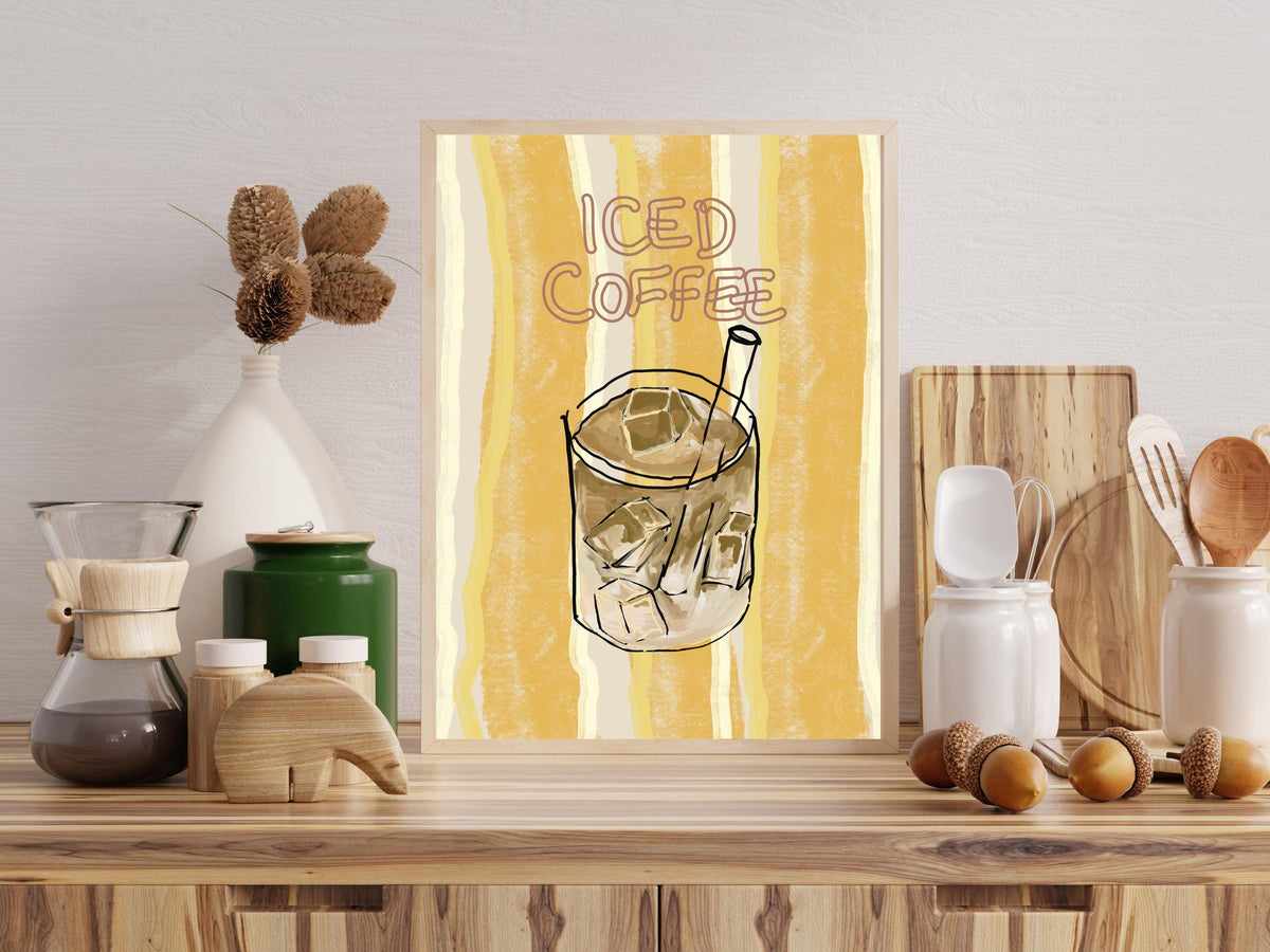 Iced Coffee Print