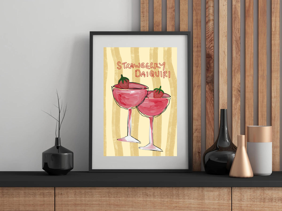 Strawberry Daiquiri Print