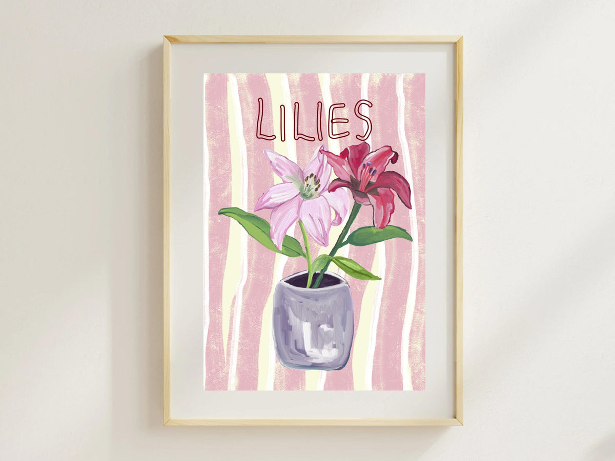 Lilies Print