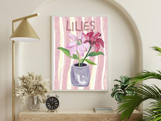 Lilies Print