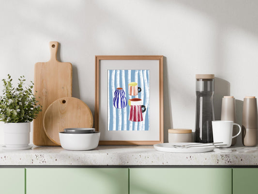 Portuguese Ceramics Print