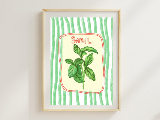 Basil print