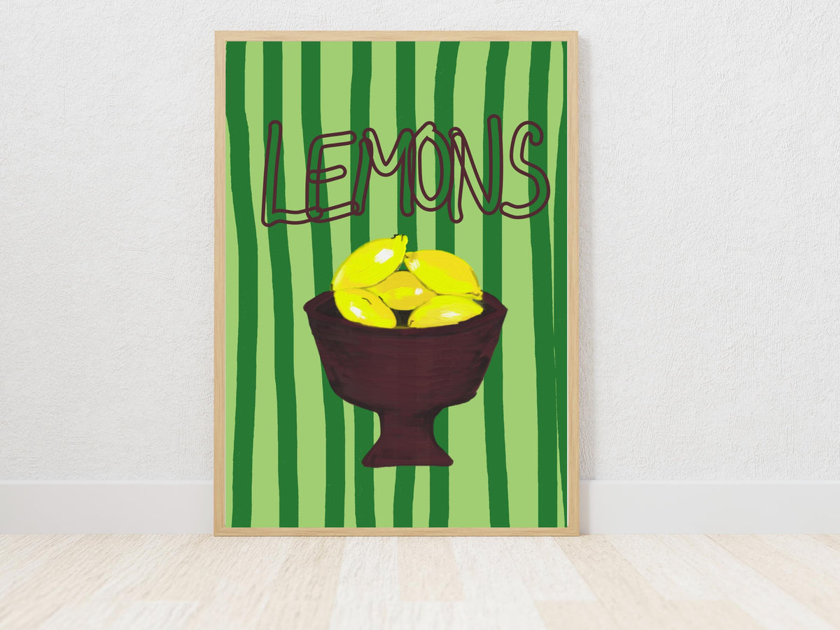 Lemons Print
