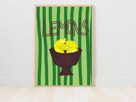 Lemons Print