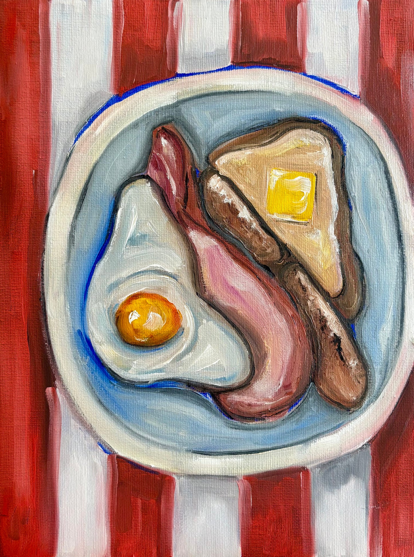 "Jack's Breakfast" Art Print