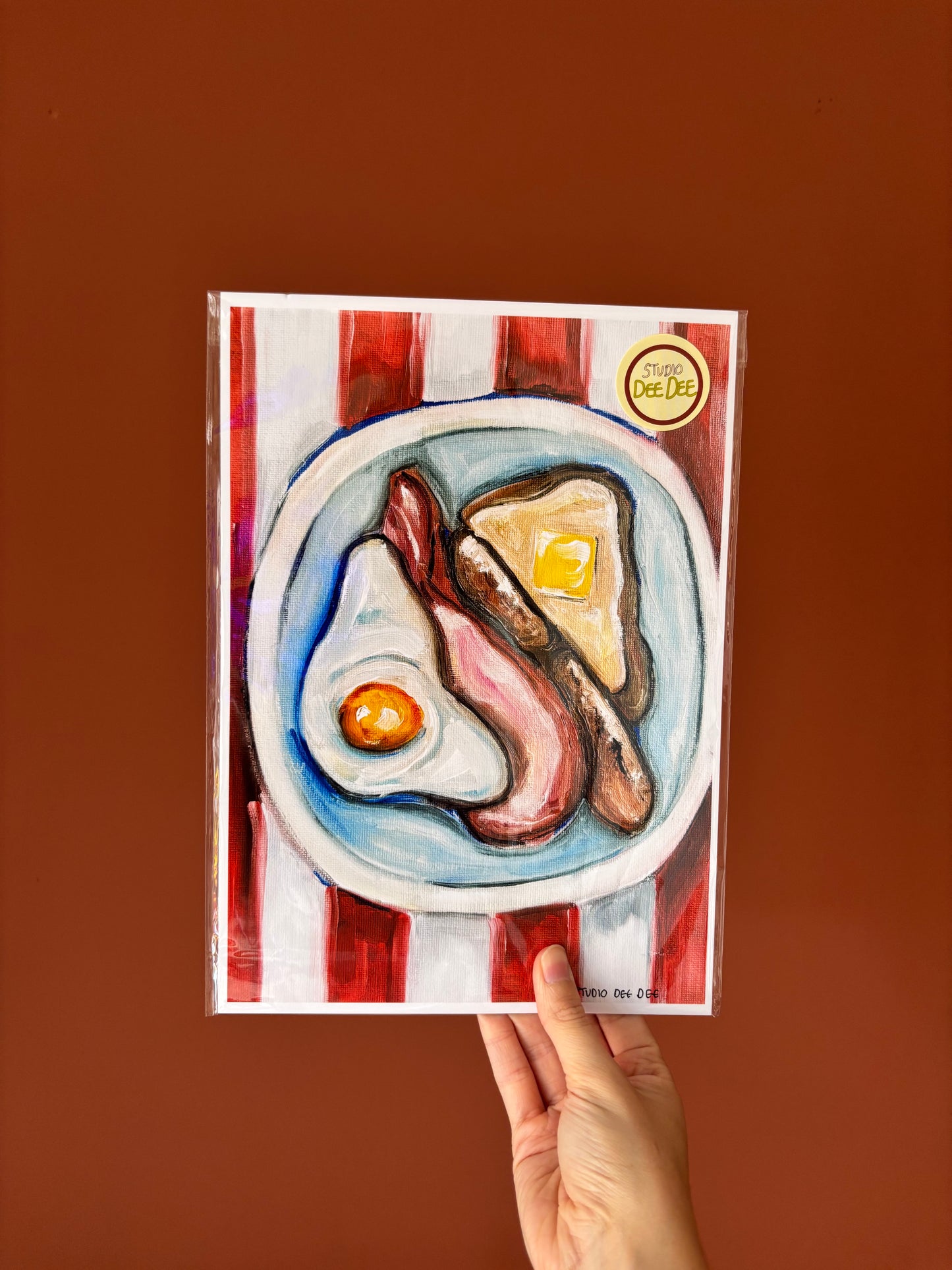 "Jack's Breakfast" Art Print