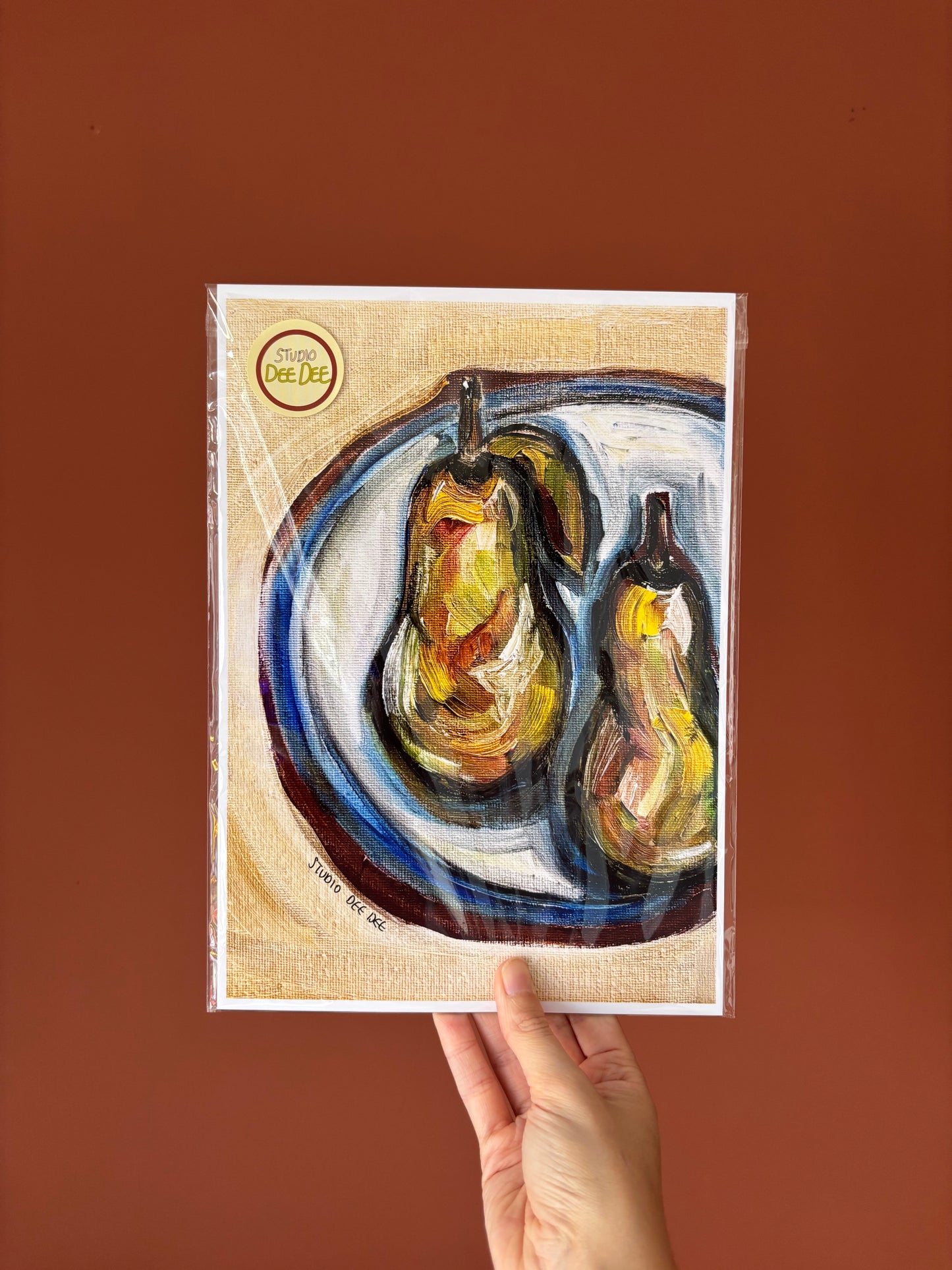 "A Lovely Pear" Art Print