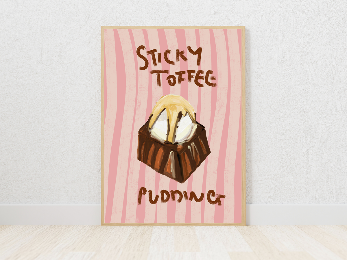 Sticky Toffee Pudding Print