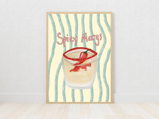 Spicy Margs Print
