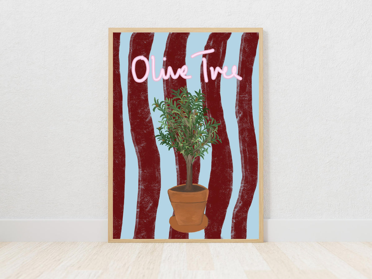 Olive Tree Print