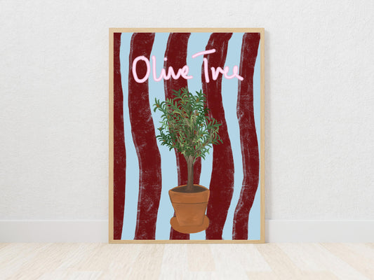 Olive Tree Print