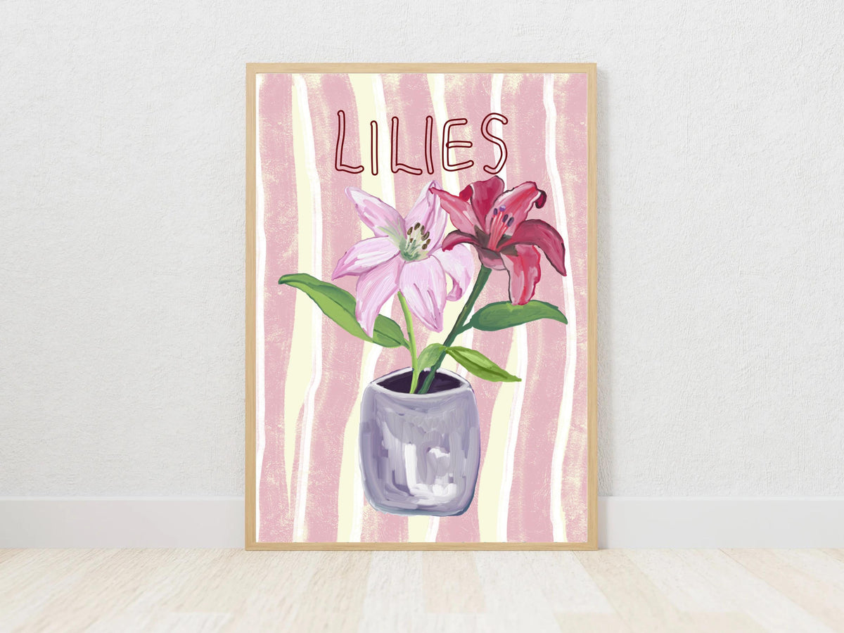 Lilies Print