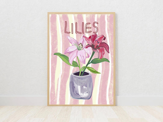 Lilies Print