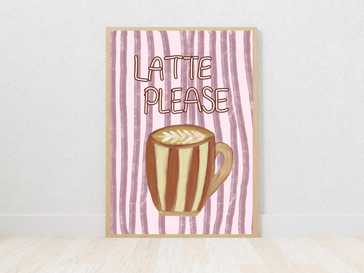 Latte please Print