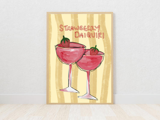 Strawberry Daiquiri Print