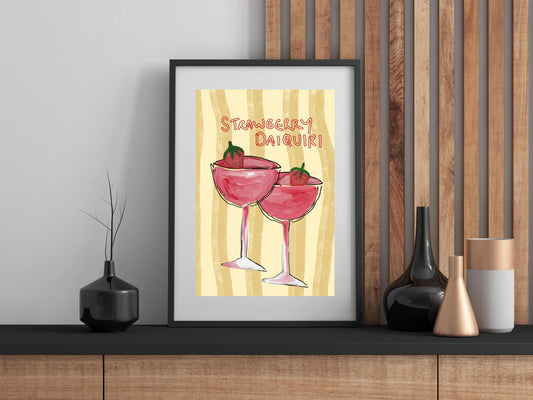 Strawberry Daiquiri Print
