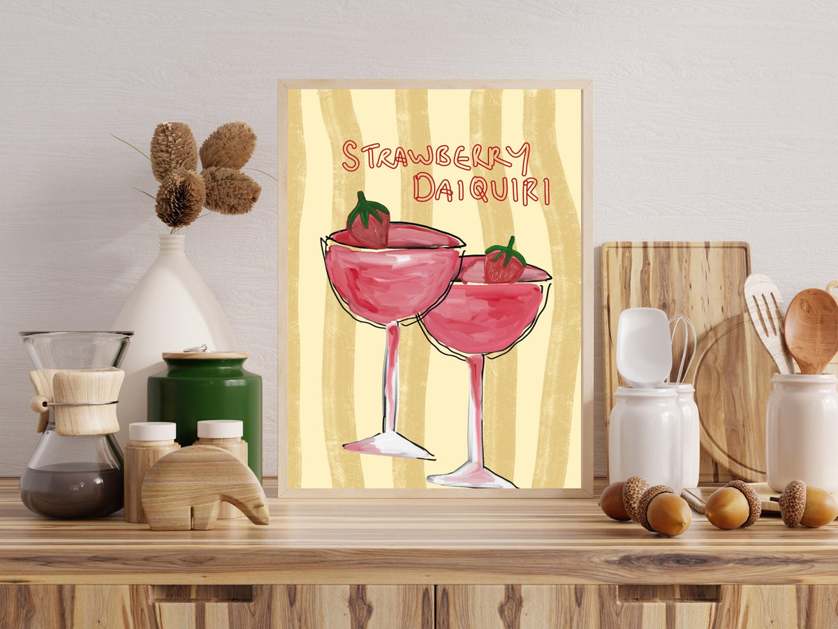 Strawberry Daiquiri Print