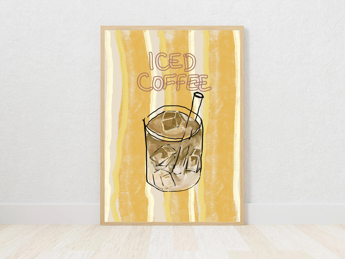 Iced Coffee Print