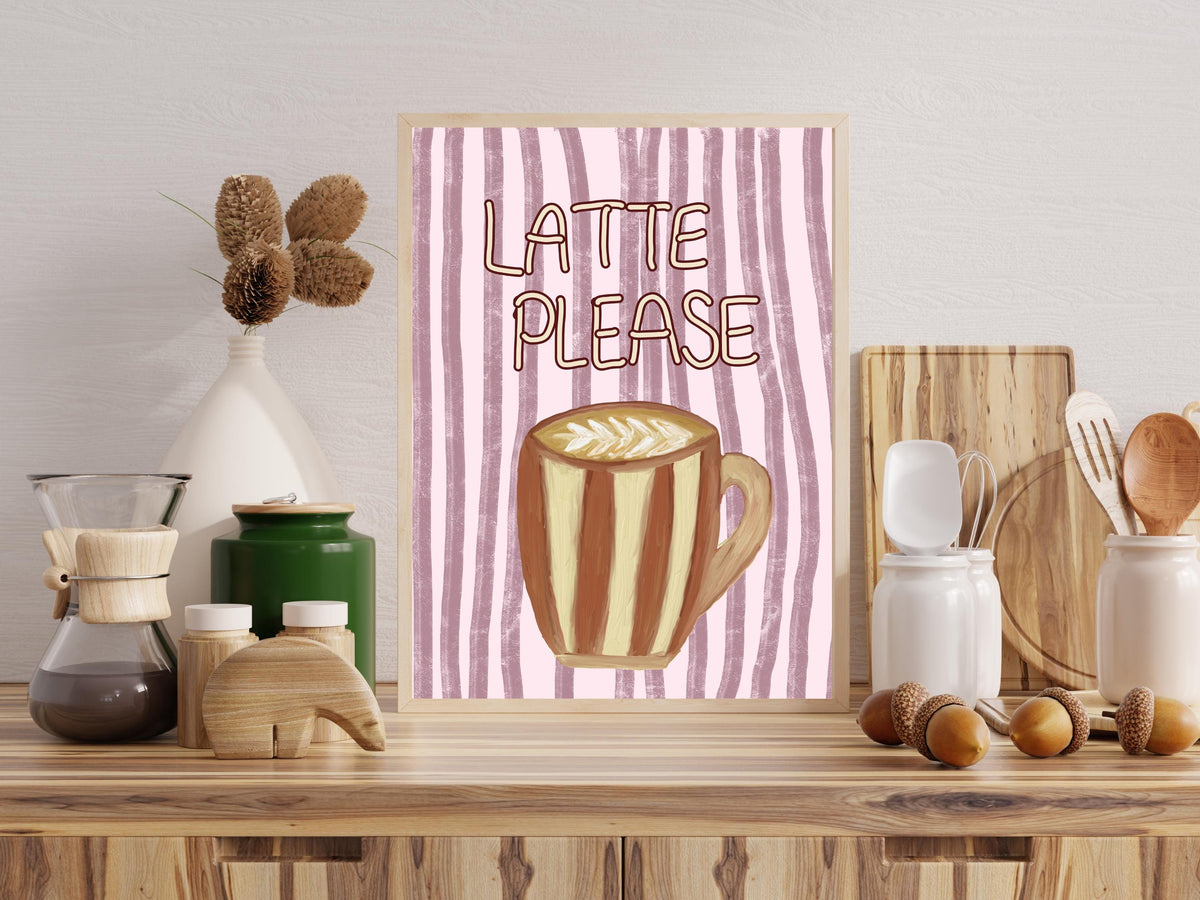 Latte please Print