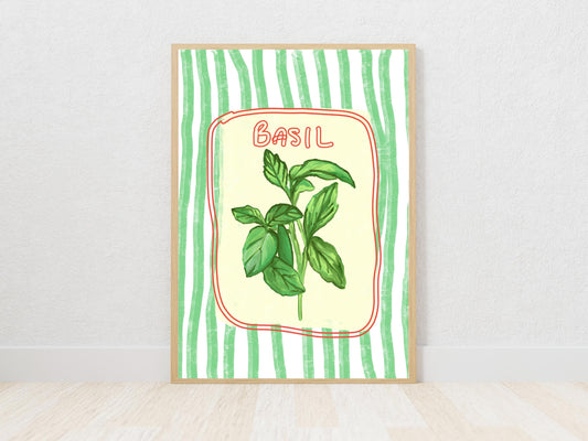 Basil print