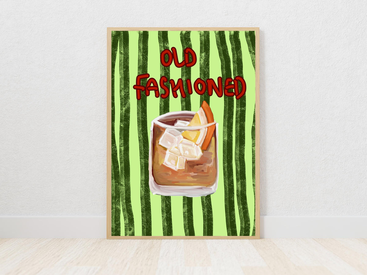 Old Fashioned Print