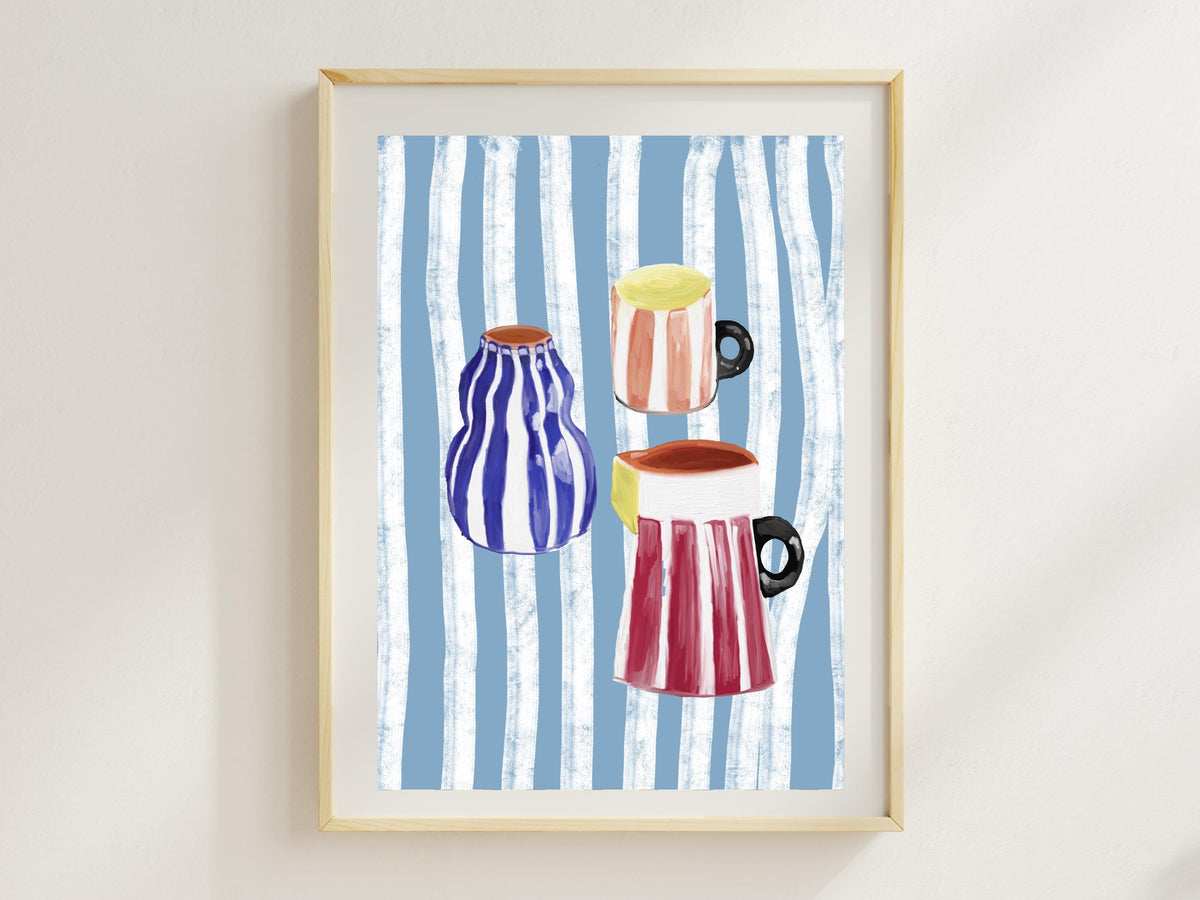 Portuguese Ceramics Print
