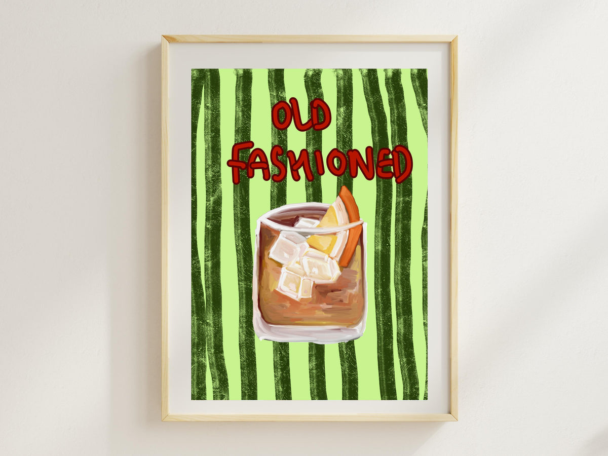 Old Fashioned Print