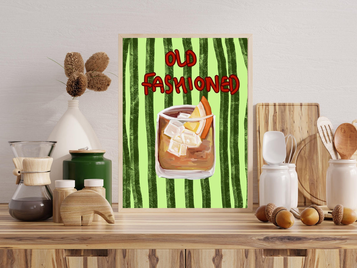 Old Fashioned Print